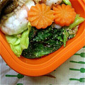 ロロロッサ's cooksnap of when they made 袋で簡単　ほうれん草ナムル　お弁当に.