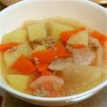 ひなコアラ's cooksnap of when they made おかずになるみそ汁☆ひき肉で豚汁風.