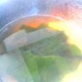 柴犬しーば's cooksnap of when they made 顆粒だしだけ！即席わかめのお吸い物☆.