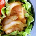 かなりんココりん's cooksnap of when they made 鶏肉と玉ねぎの照り焼き.