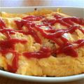 ねこっぱ☆'s cooksnap of when they made たっぷりキノコとツナのオムライス.