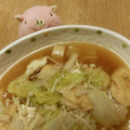 BooHAPPY's cooksnap of when they made 鍋に入れて煮るだけ！油あげと白菜の煮浸し.