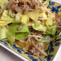 ちゃこちゃぁ's cooksnap of when they made 少ないお肉で！キャベもやしオイスター炒め.