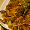 olive11's cooksnap of when they made ＊簡単美味しい我が家の鉄板チャプチェ☆＊.