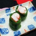 シャンプーハット's cooksnap of when they made お弁当に簡単♪青菜のカニかまロール.