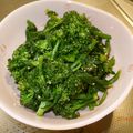 ゆりYO船長's cooksnap of when they made ブロッコリーのナムル.