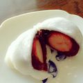 ほいっぷちゃん's cooksnap of when they made レンジでチン！モチモチ簡単いちご大福.