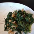 rozako's cooksnap of when they made 薬膳レシピ「春菊のクルミ和え」.