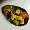 あーりん✰'s cooksnap of when they made マグロとアボカド~ごま油風味~.