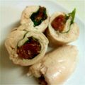 アズムギママ's cooksnap of when they made ささみの梅しそロール.