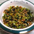 みみたぶぅ's cooksnap of when they made 大根葉とさくら海老のごま油炒め.