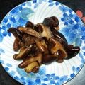 DHL's cooksnap of when they made 椎茸の辛子和え.