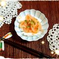 jun(*^^*)☆'s cooksnap of when they made 長いもにいか明太のせただけ.