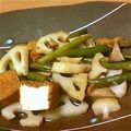 ぽにょママnako's cooksnap of when they made 厚揚げとレンコンの簡単ポン酢焼き.