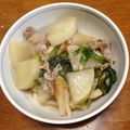 好たん's cooksnap of when they made 冷めても美味!豚肉ちくわ大根の煮物☆.