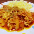 お腹すきすぎちゃん's cooksnap of when they made ◇節約◇豚こまギュッと丸めポークチャップ.