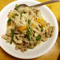 ブランディ's cooksnap of when they made 豚肉のﾆﾝﾆｸ生姜焼き♡.