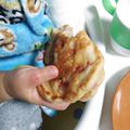さるぱんだ's cooksnap of when they made いちごとクリームチーズのパンケーキ.