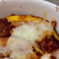 natumihagi's cooksnap of when they made ミートソースでかぼちゃグラタン.