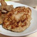 にちゃすけ's cooksnap of when they made 鶏ミンチとなめ茸のハンバーグ.
