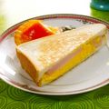Snow＊Love's cooksnap of when they made フライパンでソーセージエッグホットサンド.
