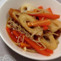 ゆーさ＊'s cooksnap of when they made ５分で完成！人参とエノキのさっと煮.