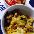 まくん07's cooksnap of when they made 【簡単☆節約】鶏肉のたまごとじ.