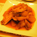 うたりんご's cooksnap of when they made 大根と鶏手羽中のおかか煮.