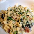 go_tep_go's cooksnap of when they made ほうれん草とベーコンのバター醤油ご飯.