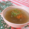 赤い電話's cooksnap of when they made 簡単速い！とろろ昆布のお吸い物.