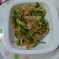 snts's cooksnap of when they made ピーマンと玉ねぎだけの和風ペペロンチ～ノ.