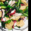 りくそらままちゃん's cooksnap of when they made 小松菜とタコのニンニク炒め.