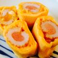 みちる☆'s cooksnap of when they made 明太子ちくわ卵焼き.
