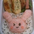 †張香†'s cooksnap of when they made キャラ弁*ポコンと埋め込みリスさん.