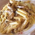 白金のガガ's cooksnap of when they made きのこクリームペンネ★海苔チーズソース.