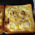 もうらん's cooksnap of when they made エリンギ×コーンのわさびおかかトースト.