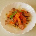 みょごろ's cooksnap of when they made サーモンとオレンジのサラダ.