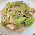 ちびこねこ＊'s cooksnap of when they made 鶏肉と海老のわさびマヨネーズ和え.