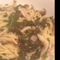 ragiragi's cooksnap of when they made ほうれん草とベーコン☆和風パスタ.