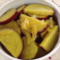 梨佳まる's cooksnap of when they made サツマイモの柚子茶煮.