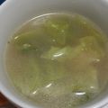 どれみ117's cooksnap of when they made 新玉ねぎ、キャベツとコーンの春色スープ.