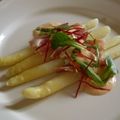 ルロワ・モワ's cooksnap of when they made ホワイトアスパラの前菜✿オーロラソースで.