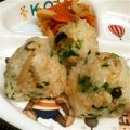 kohmom's cooksnap of when they made お子様の成長に♪小松菜とじゃこのまぜご飯.