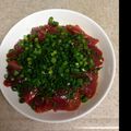 たかたん♡'s cooksnap of when they made 高知☆めんつゆで簡単♪美味しいかつお漬け.