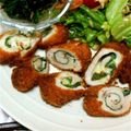 fuuujiko's cooksnap of when they made 鶏むね肉で大葉をクルクル巻いたフライ.