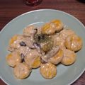 チョキンボ's cooksnap of when they made かぼちゃのニョッキ　チーズクリームソース.