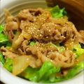 おれんじぺーじ's cooksnap of when they made 激ウマ！簡単！さっぱり豚肉サラダ丼☆.