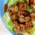 黒犬のミケ's cooksnap of when they made キャベツと豚肉の回鍋肉風（チャレンジ編）.