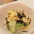 のんののはちみつ's cooksnap of when they made 塩コンブきゃべつ.