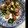 ナツキ21's cooksnap of when they made ほうれん草とウインナー炒め.
